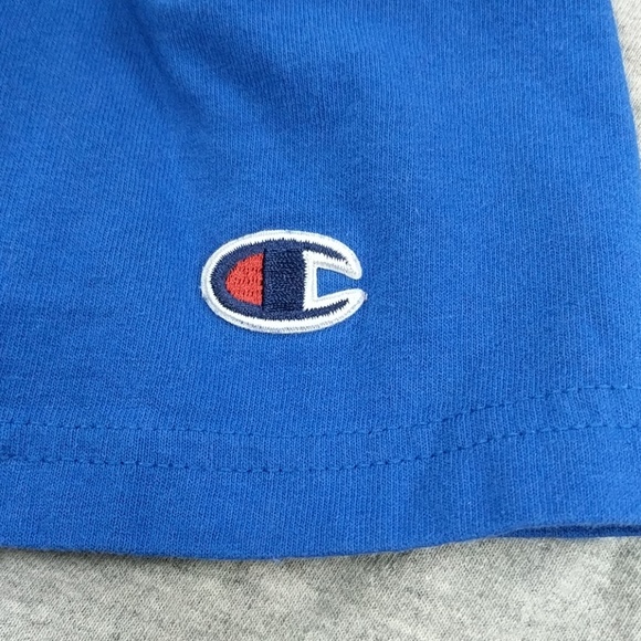 Retro Champion 3/4 Sleeve Ringer Unisex Graphic Tee Madtown Little Lords Size Lg - Picture 7 of 7